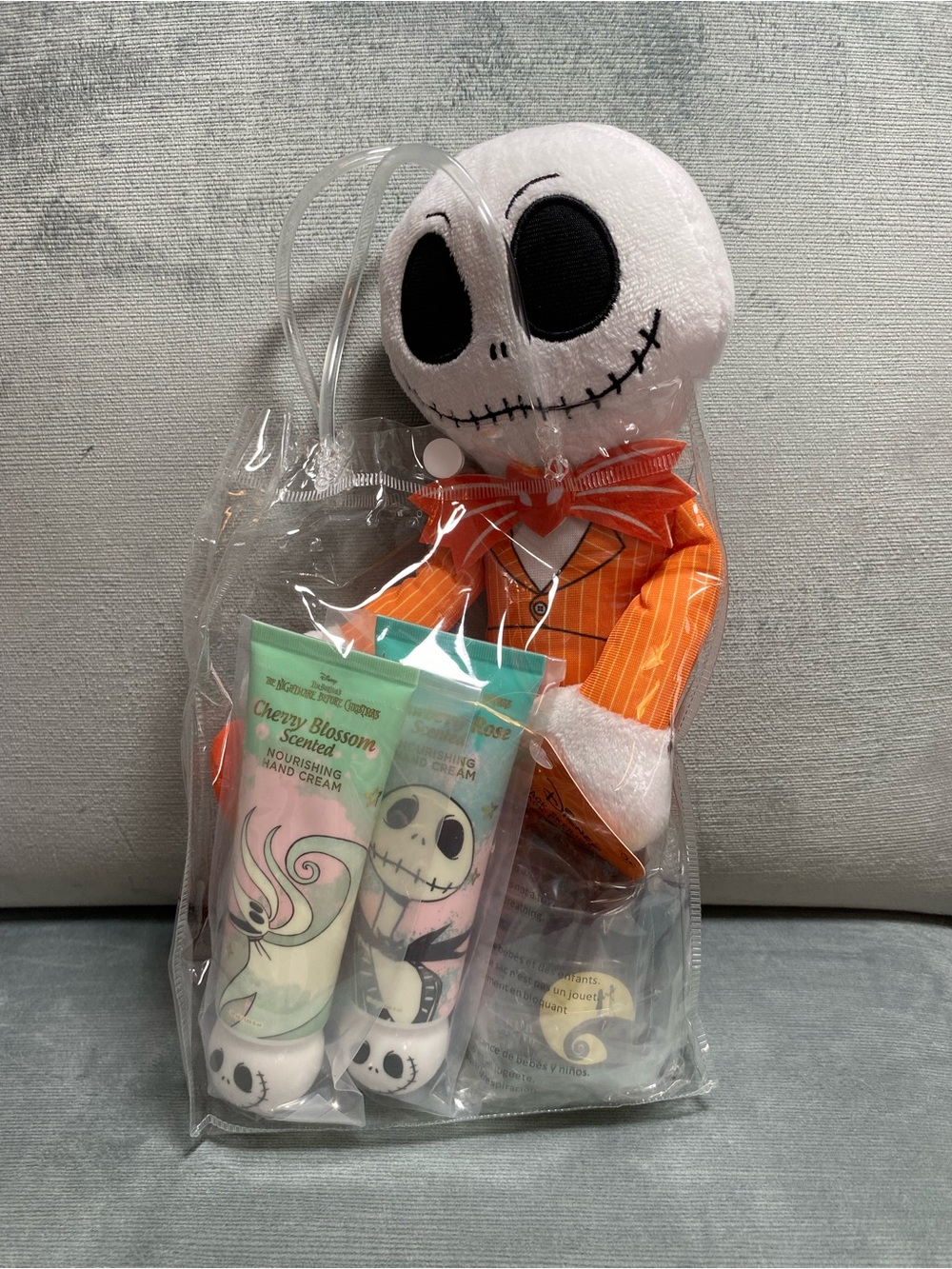 Disney Nightmare Before Christmas Gift Set, Jack Skellington,creams,sugar scrub